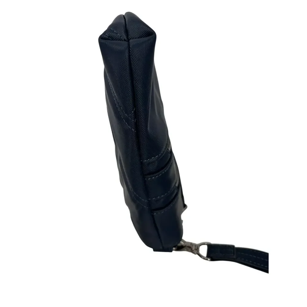 Lug Waltz Satin Luxe VL Crossbody Bag Navy Blue